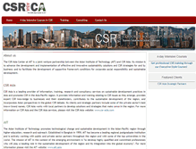 Tablet Screenshot of csrcenter.ait.ac.th