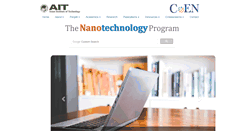 Desktop Screenshot of nano.ait.ac.th