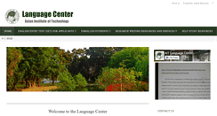 Desktop Screenshot of languages.ait.ac.th