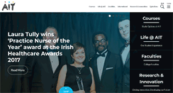 Desktop Screenshot of ait.ie