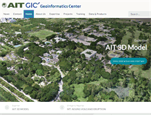 Tablet Screenshot of geoinfo.ait.ac.th