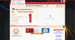 Desktop Screenshot of ait.edu.in