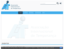 Tablet Screenshot of ait.org.pt